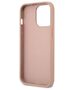 Original Case IPHONE 14 PRO MAX Guess Hardcase Saffianotriangle Logo (GUHCP14XPSATLP) pink 3666339065515