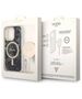 Original Case IPHONE 14 PRO MAX Guess Hardcase Marble MagSafe + Wireless Charger (GUBPP14SHMEACSH) black 3666339103149