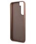 Original Case SAMSUNG GALAXY S23 Guess Hard Case 4G Metal Gold Logo (GUHCS23SG4GFBR) brown 3666339116989