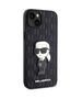 Original Case IPHONE 14 PLUS Karl Lagerfeld Hardcase Saffiano Monogram Ikonik (KLHCP14MSAKHPKK) black 3666339122553