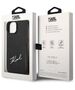 Original Case IPHONE 14 PLUS Karl Lagerfeld Signature Logo Cardslot (KLHCP14MCSSK) black 3666339094287