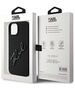 Original Case APPLE IPHONE 15 Karl Lagerfeld Hardcase Silicone Karl Script (KLHCP15SSKSBMCK) black 3666339168155