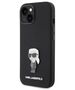 Original Case APPLE IPHONE 15 Karl Lagerfeld Silicone Ikonik Metal Pin (KLHCP15SSMHKNPK) black 3666339165994