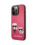 Karl Lagerfeld case for iPhone 13 Pro Max 6,7&quot; KLHCP13XPCUSKCP fushia hard case Iconic Karl & Choupette 3666339027285