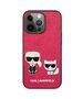 Karl Lagerfeld case for iPhone 13 Pro Max 6,7&quot; KLHCP13XPCUSKCP fushia hard case Iconic Karl & Choupette 3666339027285