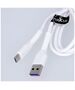 Maxlife MXUC-04 cable USB - Lightning 1,0 m 3A white 5900495875273