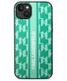 Original Case IPHONE 14 PLUS Karl Lagerfeld Hardcase Monogram Stripe green 3666339084974