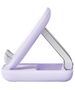 Folding phone stand Baseus with mirror (purple) 6932172629922