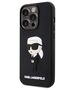 Original Case IPHONE 14 PRO Karl Lagerfeld Hardcase Rubber Ikonik 3D (KLHCP14L3DRKINK) black 3666339122645