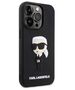 Original Case IPHONE 14 PRO Karl Lagerfeld Hardcase Rubber Ikonik 3D (KLHCP14L3DRKINK) black 3666339122645