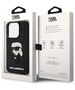 Original Case IPHONE 14 PRO Karl Lagerfeld Hardcase Rubber Ikonik 3D (KLHCP14L3DRKINK) black 3666339122645