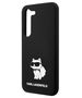 Original Case SAMSUNG GALAXY S24 Karl Lagerfeld Hardcase Silicone Choupette (KLHCS24SSNCHBCK) black 3666339242329