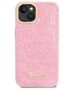 Original Case IPHONE 14 Guess Croco Collection (GUHCP14SHGCRHP) pink 3666339082925