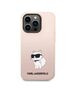 Case IPHONE 14 PRO MAX Karl Lagerfeld Hardcase Silicone Choupette (KLHCP14XSNCHBCP) pink 3666339086718