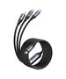 JoyRoom Type-C to Lightning Cable, Type-C, Micro-USB, Fast Charging, 30W, 1.2m - JoyRoom Speedy Series (SA21-1T3) - Black 6941237100382 έως 12 άτοκες Δόσεις