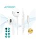 JoyRoom Casti cu Fir Stereo Lightning, Half-in-Ear - JoyRoom (JR-EP3) - White 6956116789961 έως 12 άτοκες Δόσεις