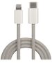 Maxlife MXUC-06 cable USB-C - Lightning 1,0 m 20W grey nylon 5900495054425