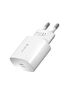 Devia wall charger Smart PD 25W 1x USB-C white + cable USB-C - USB-C 6938595383373