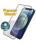 Tempered Glass 5D IPHONE 12 MINI PanzerGlass E2E Super+ Case Friendly AntiBacterial MicroFracture black 5711724027109