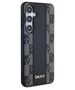 Original Case SAMSUNG GALAXY S24+ DKNY Hardcase Leather Checkered Mono Pattern MagSafe (KLHCN61PQDSMGK) black 3666339276812