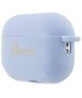 Original Case APPLE AIRPODS PRO 2 Guess Silicone Charm Heart Collection (GUAP2LSCHSB) blue 3666339111007