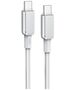 XO cable NB-Q250B PD USB-C - USB-C 0,35m 60W white 6920680844647