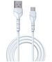 Devia cable Kintone EC145 USB - USB-C 1,0 m 2,1A white 6938595351136