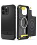 Case APPLE IPHONE 15 PRO MAX Spigen Rugged Armor MagSafe Matte black 8809896749107