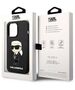 Original Case IPHONE 14 PRO Karl Lagerfeld Hardcase Silicone Ikonik (KLHCP14LSNIKBCK) black 3666339086589