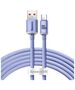 Baseus Crystal Shine cable USB to USB-C, 100W, 2m (purple) 6932172602857