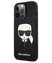 Original Case IPHONE 13 PRO Karl Lagerfeld Hardcase Saffiano Ikonik Karl's Head (KLHCP13LSAKHBK) black 3666339027636