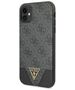 Original Case IPHONE 11 Guess Hardcase 4G Triangle Collection GUHCN61PU4GHBK gray 3666339016272