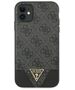 Original Case IPHONE 11 Guess Hardcase 4G Triangle Collection GUHCN61PU4GHBK gray 3666339016272