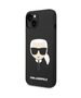 Original Case IPHONE 14 PLUS Karl Lagerfeld Harcase Silicone Karl's Head Magsafe (KLHMP14MSLKHBK) black 3666339078003