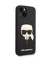 Original Case IPHONE 14 PLUS Karl Lagerfeld Harcase Silicone Karl's Head Magsafe (KLHMP14MSLKHBK) black 3666339078003