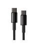 Baseus Tungsten Gold Cable Type-C to Type-C 100W 2m (black) 6953156232068