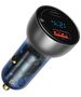 Baseus Baseus - Car Charger (CCKX-C0A) - Type-C PD65W, USB QC4.0 - Clear 6953156223172 έως 12 άτοκες Δόσεις