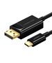 Cabel USB-C UGREEN Display Port 1,5m (black) 6957303859948