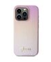 Original Case APPLE IPHONE 15 PRO Guess Hardcase Saffiano Iridescent Script (GUHCP15LPSAIRSP) pink 3666339224806