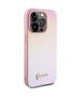 Original Case APPLE IPHONE 15 PRO Guess Hardcase Saffiano Iridescent Script (GUHCP15LPSAIRSP) pink 3666339224806