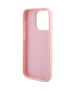 Original Case APPLE IPHONE 15 PRO Guess Hardcase Saffiano Iridescent Script (GUHCP15LPSAIRSP) pink 3666339224806