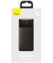 Baseus Baseus - Power Bank Bipow (PPBD050001) - Digital Display 2xUSB QC3.0, USB-C 10000mAh 15W + Cable Micro-USB 0.25m - Black 6932172618193 έως 12 άτοκες Δόσεις