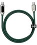 Baseus Display Cable USB-C to USB-C 100W 1m (green) 6953156206588