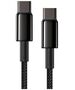 Baseus Tungsten Gold Cable Type-C to Type-C 100W 1m (black) 6953156232051