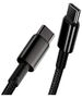 Baseus Tungsten Gold Cable Type-C to Type-C 100W 1m (black) 6953156232051