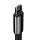 Baseus Tungsten Gold Cable USB to iP 2.4A 1m (black) 6953156204959