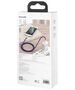 USB cable for Lightning Baseus Cafule, 2.4A, 1m (purple) 6953156202269