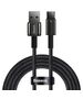 Baseus Tungsten Gold Cable USB to USB-C, 100W, 1m (black) 6932172618087