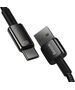 Baseus Tungsten Gold Cable USB to USB-C, 100W, 1m (black) 6932172618087