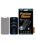 Tempered Glass IPHONE 12 PRO MAX PanzerGlass Standard Super+ Privacy Antibacterial 5711724127090